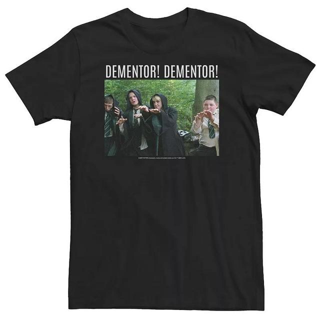 Big & Tall Harry Potter Draco Malfoy Dementor Dementor Portrait Tee, Mens Product Image