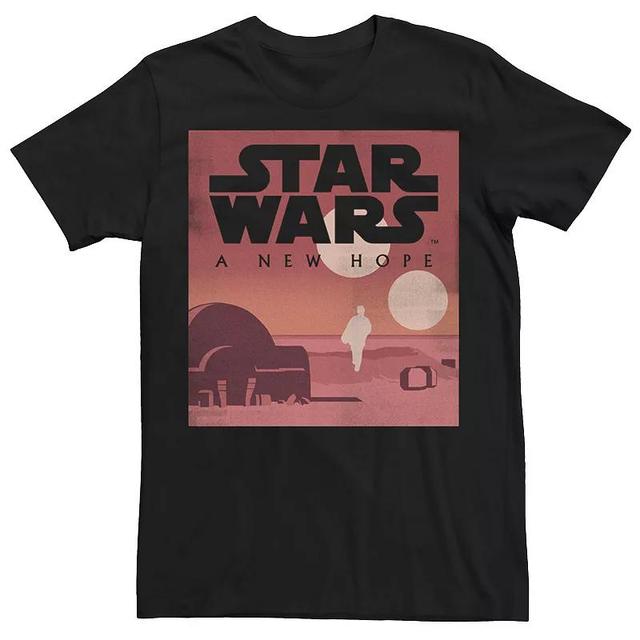 Mens Star Wars New Hope Minimalist Tee Product Image