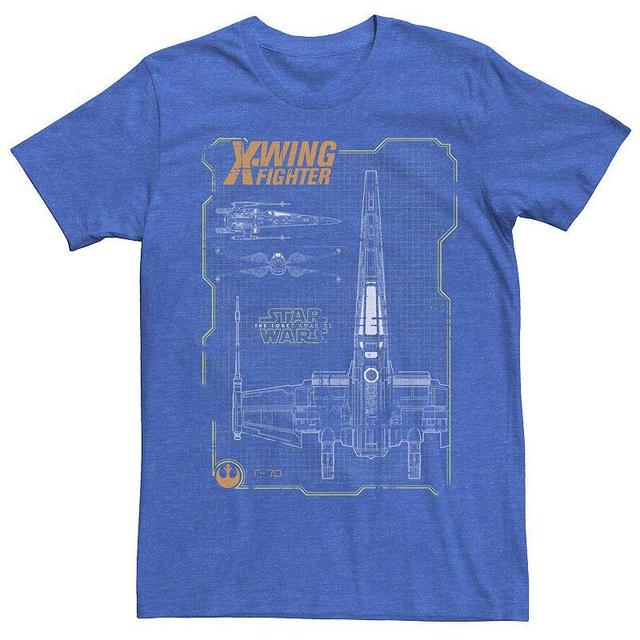 Mens Star Wars X Schematic Graphic Tee Product Image