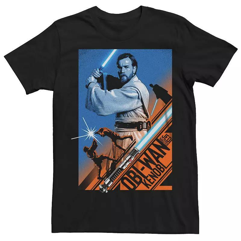 Mens Star Wars Obi-Wan Kenobi Lightsaber Box Graphic Tee Product Image