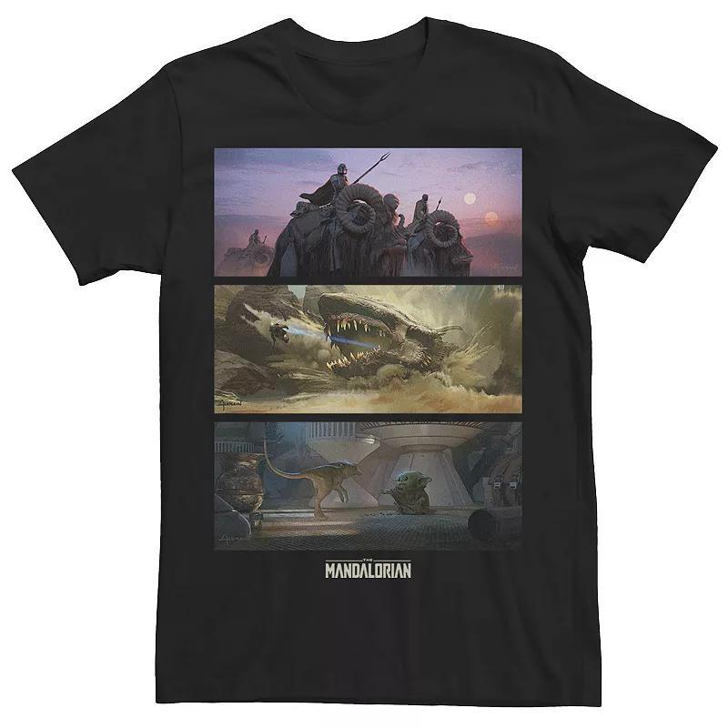 Mens Marvel WandaVision Vision Panels Tee Product Image