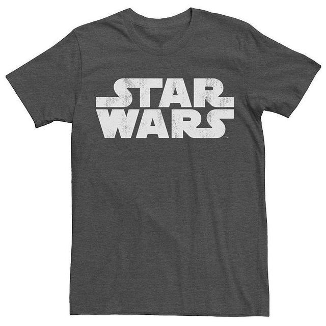 Mens Star Wars Distressed Classic Logo Tee Product Image