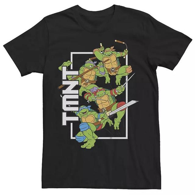 Mens Teenage Mutant Ninja Turtles Team Action Graphic Tee Product Image