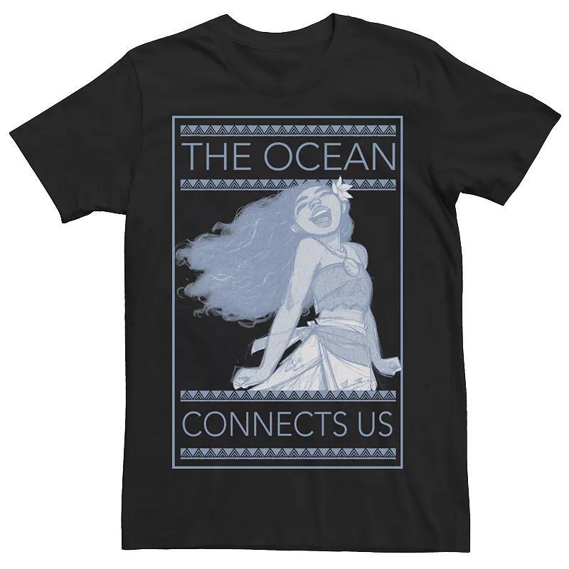 Disneys Moana Mens The Ocean Connects Us Box Tee Product Image