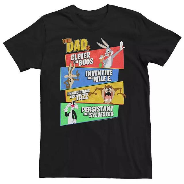 Big & Tall Looney Tunes This Dad Is Cleaver Like Bugs Tee, Mens Product Image