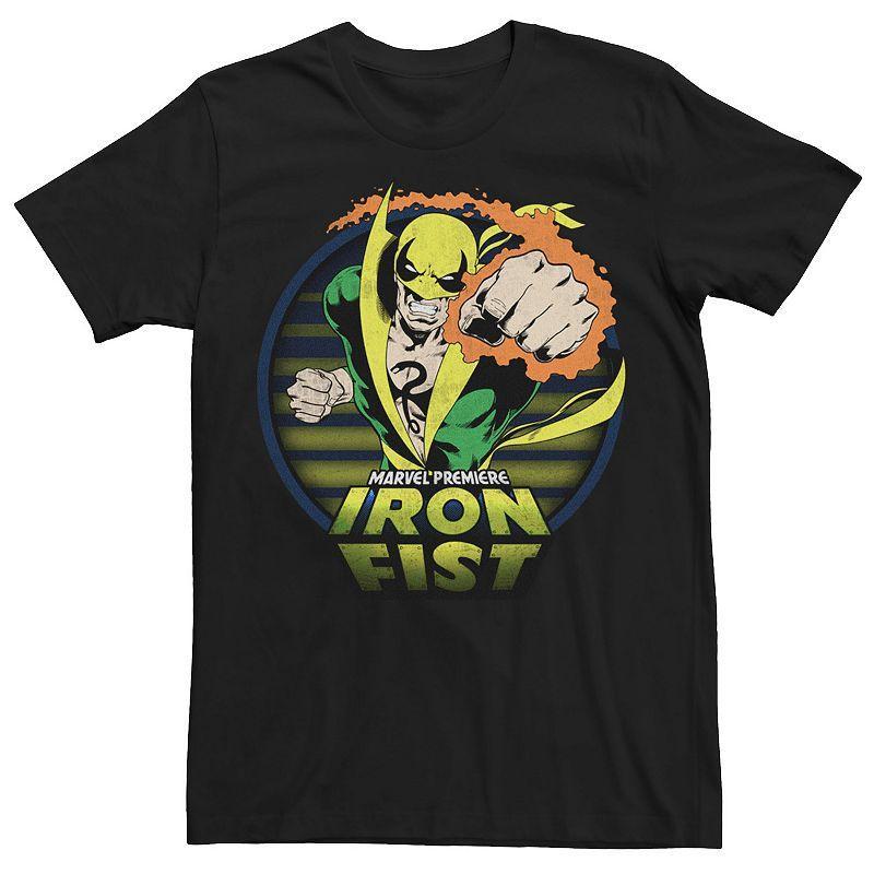 Mens Marvel Iron Fist Premiere Graphic Tee Product Image