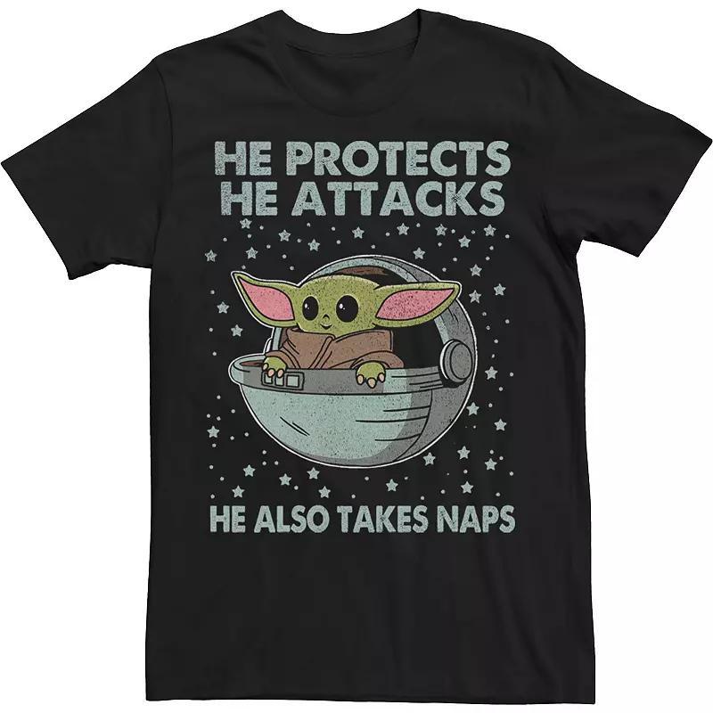 Big & Tall Star Wars Naps Poster Tee, Mens Product Image