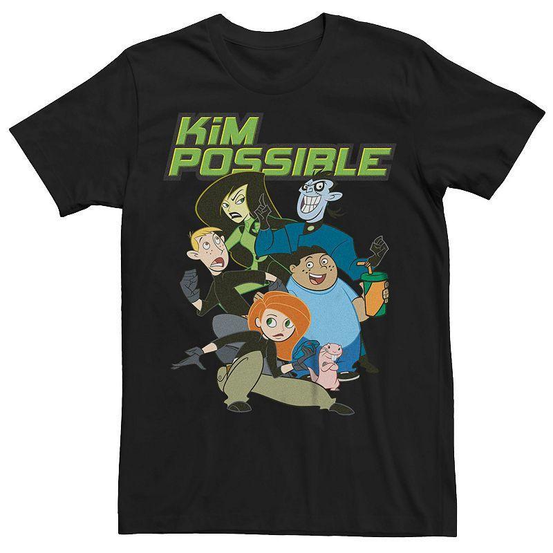 Fifth Sun Mens Kim Possible Group Logo Short Sleeve T-shirt Product Image