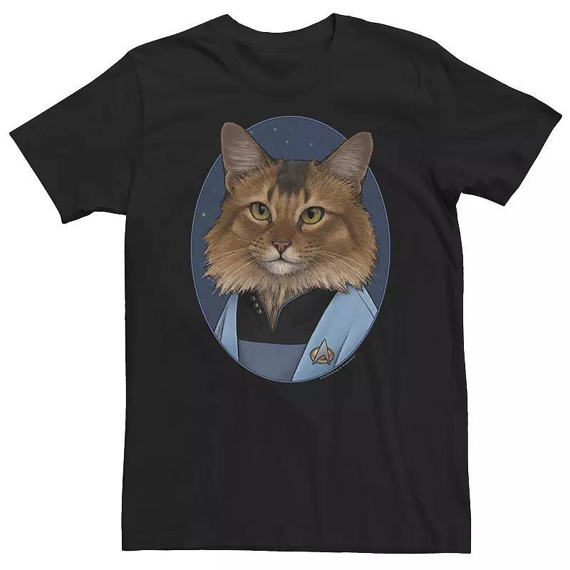 Big & Tall Star Trek Crusher Cat Formation Tee, Mens Product Image