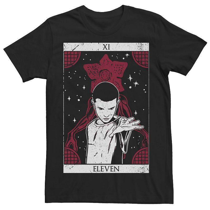 Mens Netflix Stranger Things Eleven & Demogorgon Tarot Power Tee Product Image