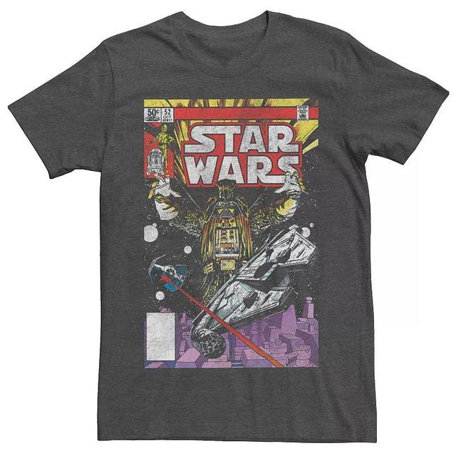 Big & Tall Star Wars Comic Style Cover Tee, Mens Product Image