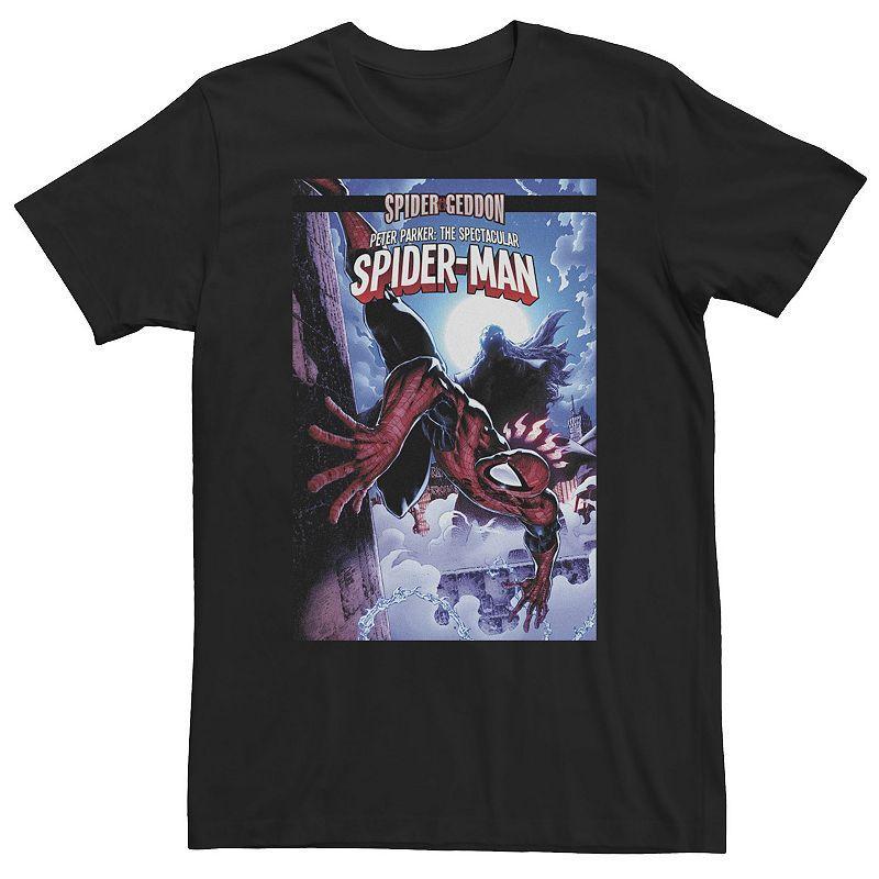 Big & Tall Marvel Spider-Man Spider Geddon Comic Cover Tee, Mens Product Image