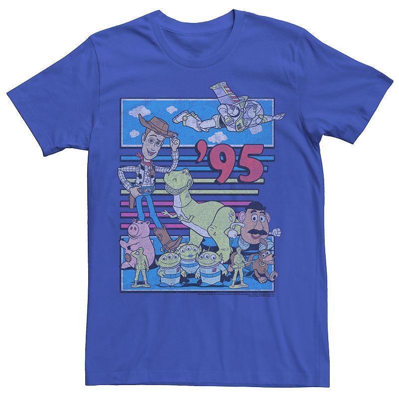 Disney / Pixars Toy Story Mens 95 Retro Distressed Colorful Tee Product Image