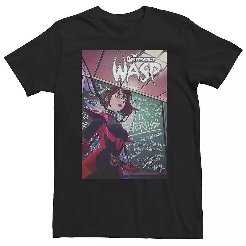 Big & Tall Marvel Comixology The Unstoppable Wasp Fix Everything Comic Tee, Mens Product Image