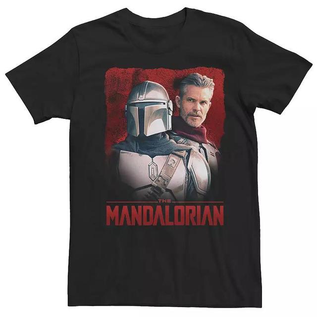 Big & Tall Star Wars: The Mandalorian & The Marshal Tee, Mens Product Image