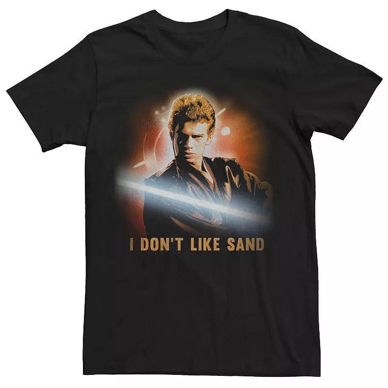 Big & Tall Star Wars No Sand Burnt Tee, Mens Product Image