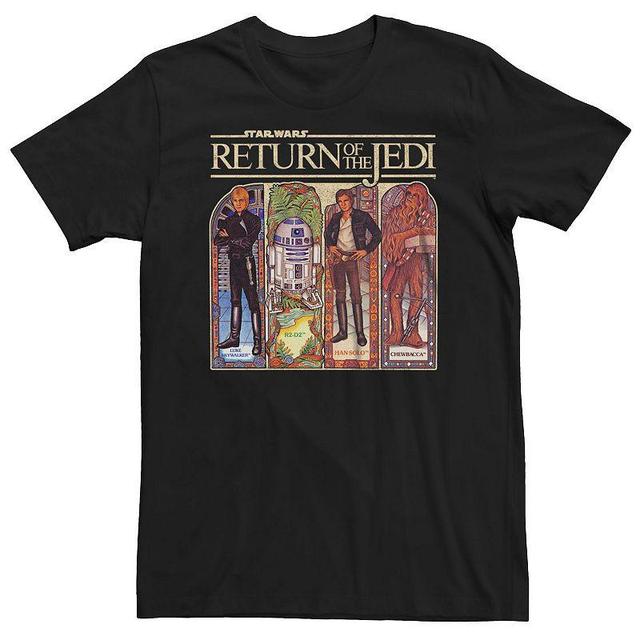 Bit & Tall Star Wars Return of the Jedi Stained Glass Heroes Tee, Mens Product Image