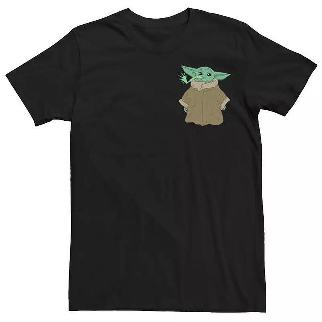 Mens Star Wars Baby Yoda Frog Legs Artsy Silhouette Tee Product Image