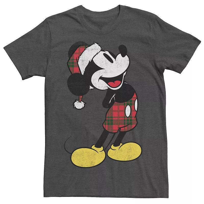 Disneys Mickey Mouse Christmas Outfit Mens Tee Grey Heather Product Image