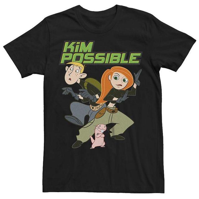 Mens Disneys Kim Possible Kim Rufus Ron Spy Trio Tee Product Image