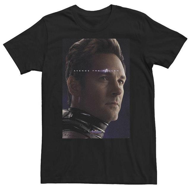 Marvel Big & Tall Marvel Avengers Endgame Ant-Man What Ever It Takes Poster Tee, Men's, Size: 5XL, Black Product Image