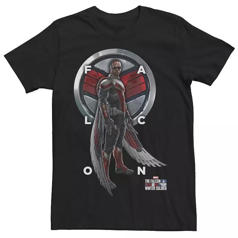 Mens Marvel Falcon And The Winter Soldier Full Portrait Tee Product Image