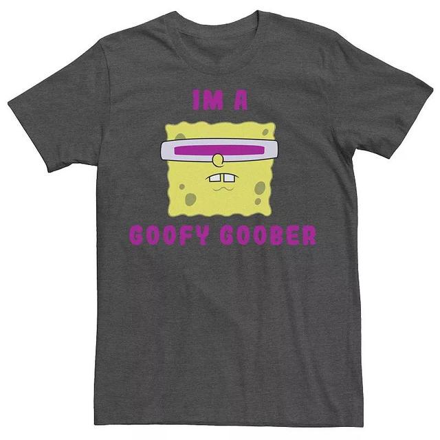 Mens Nickelodeon SpongeBob SquarePants Im A Goofy Goober Portrait Graphic Tee Product Image