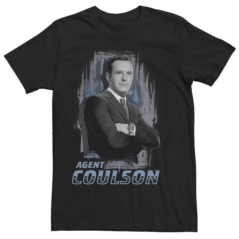 Mens Marvel Captain Marvel Agent Coulson Portrait Tee Product Image