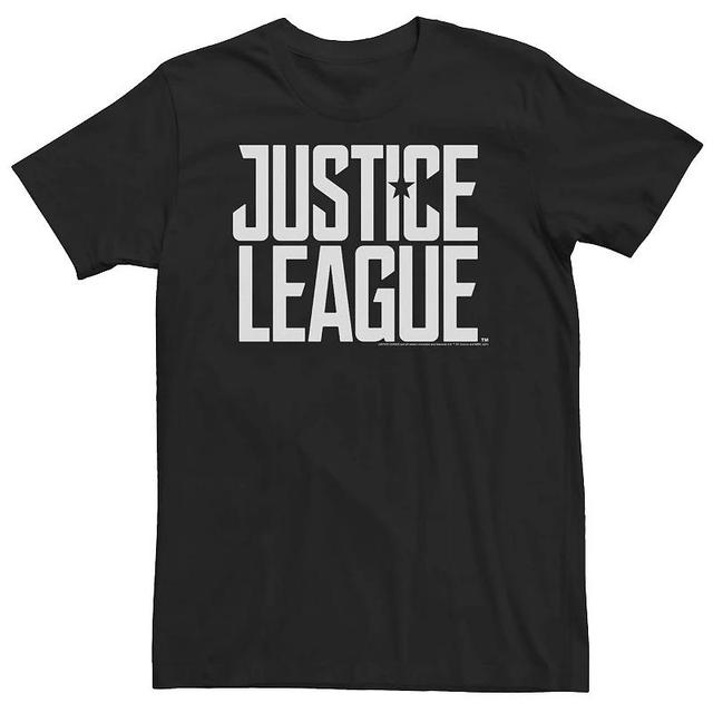 Big & Tall DC Comics Justice League Logo Tee, Mens Product Image