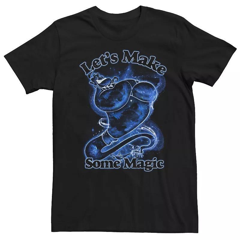 Disneys Aladdin Mens Genie Lets Make Some Magic Graphic Tee Product Image