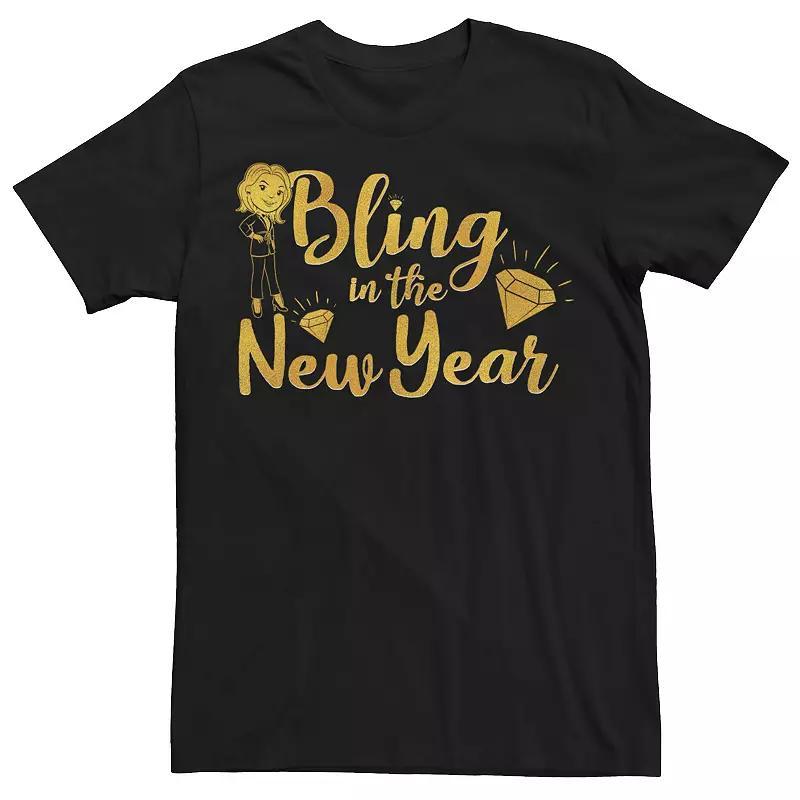 Mens Monopoly Ms. Monopoly Bling In The New Year Tee Product Image