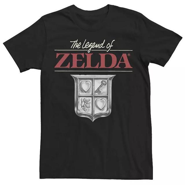 Mens Nintendo The Legend Of Zelda Original Box Art Logo Tee Product Image