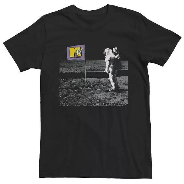 Mens MTV Astronaut Flag On The Moon Short Sleeve Tee Product Image