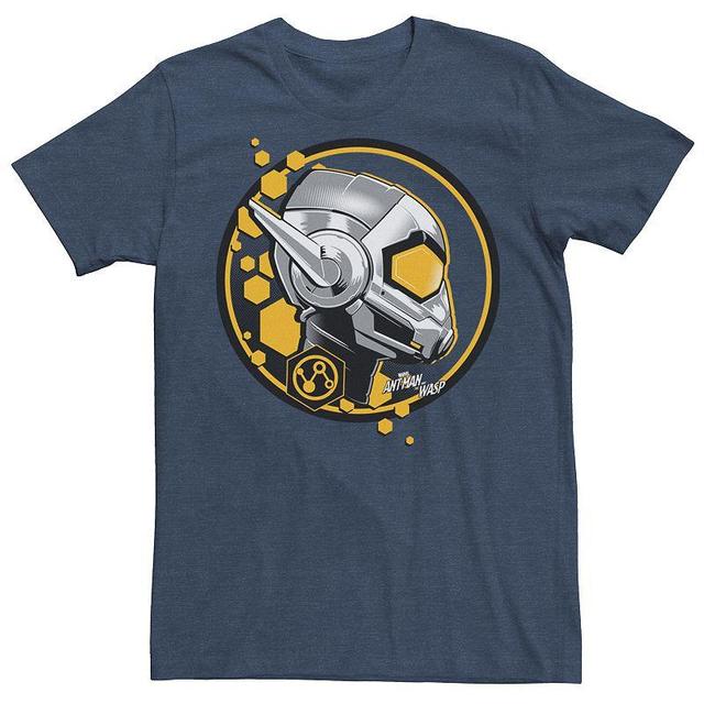 Mens Marvel Ant-Man & the Wasp Silhouette Graphic Tee Navy Grey Product Image