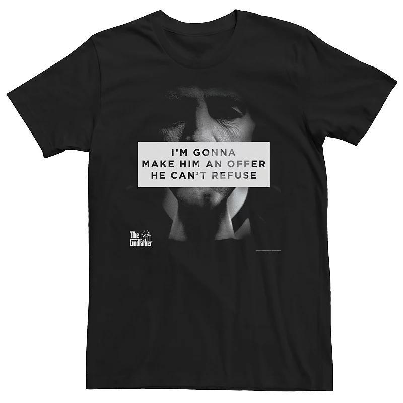 Mens The Godfather An Offer He Cant Refuse Tee Product Image