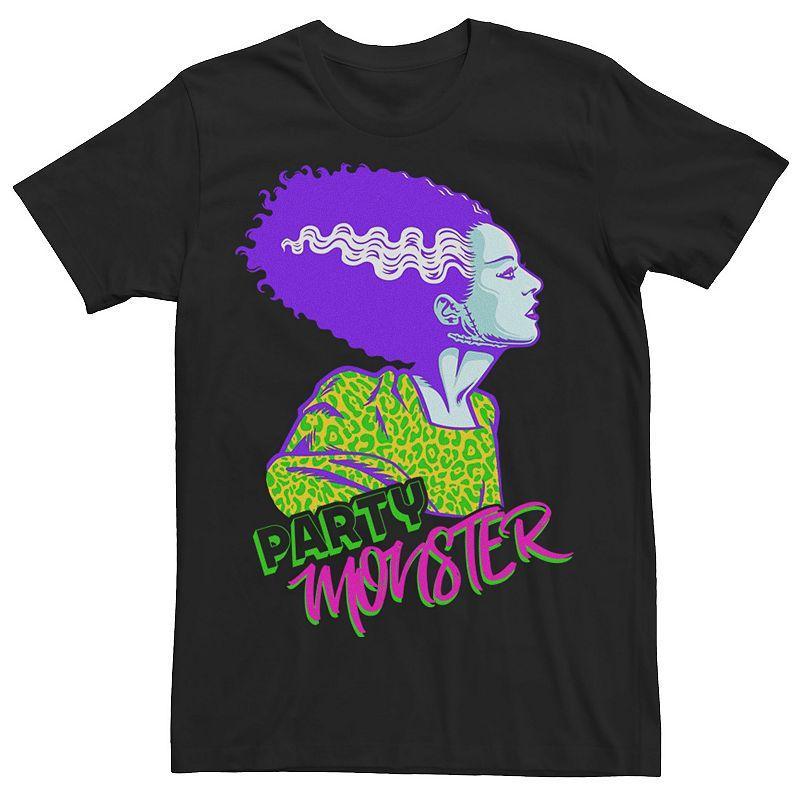 Mens Universal Monsters Bride Of Frankenstein Party Monster Graphic Tee Product Image