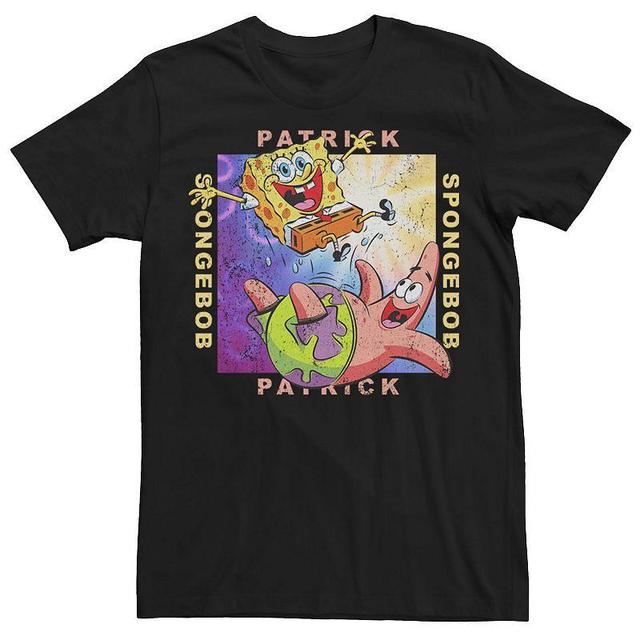 Mens Spongebob SquarePants Patrick Square Wrap Around Tee Product Image