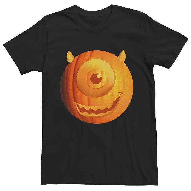 Mens Monsters University Mike Pumpkin Face Tee Product Image