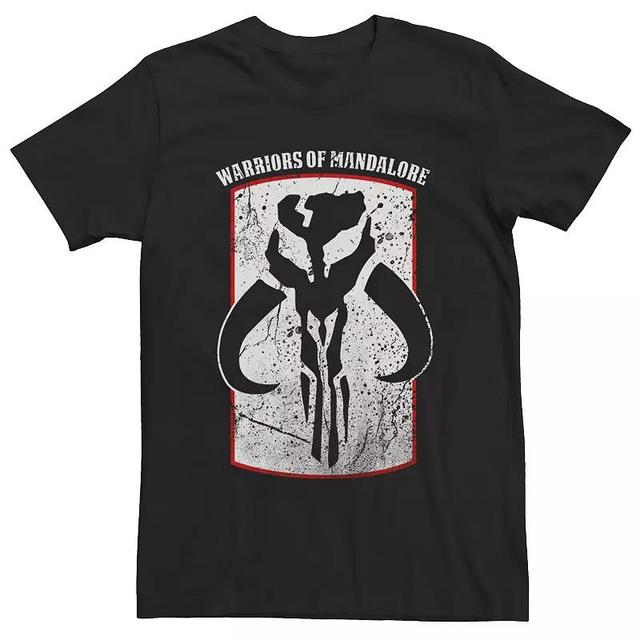 Mens Star Wars The Mandalorian Warriors of Mandalore Tee Grey Product Image