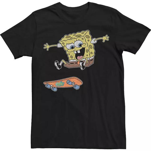 Big & Tall Spongebob Squarepants Skater Bob Vintage Tee, Mens Product Image