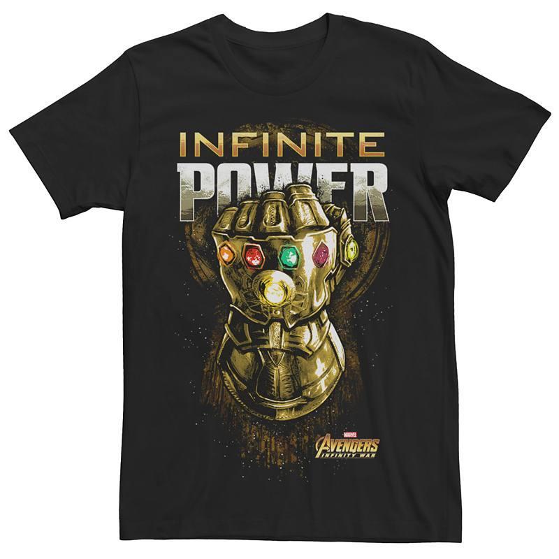 Mens Avengers Infinity War Infinite Power Gauntlet Tee Product Image