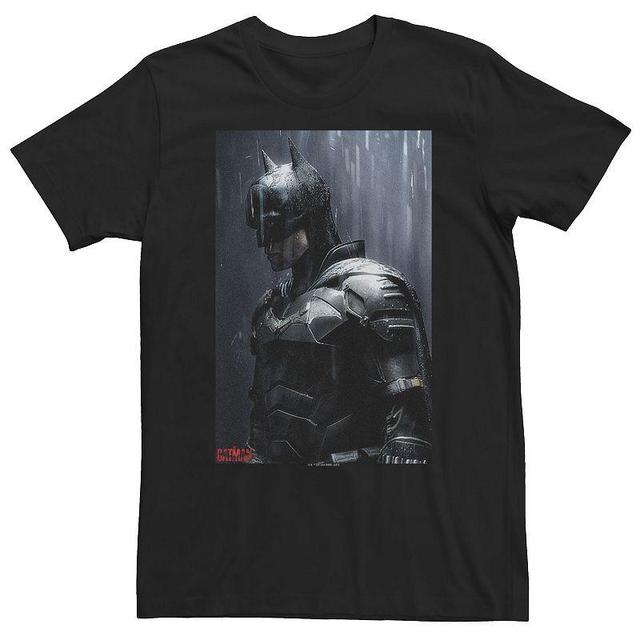 Big & Tall DC Comic Batman Standing In The Rain Portrait Tee, Mens Product Image