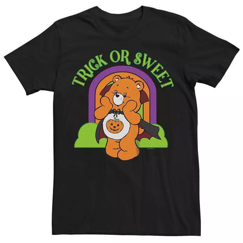 Big & Tall Care Bears Trick Or Sweet Graphic Tee, Mens Product Image