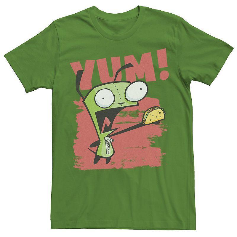 Mens Invader Zim Gir Yum! Paint Smear Tee Product Image