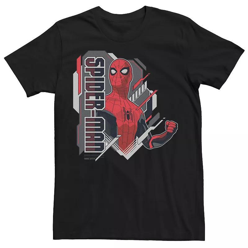 Mens Marvel Spider-Man Far From Home Comic Poster Graphic Tee Product Image