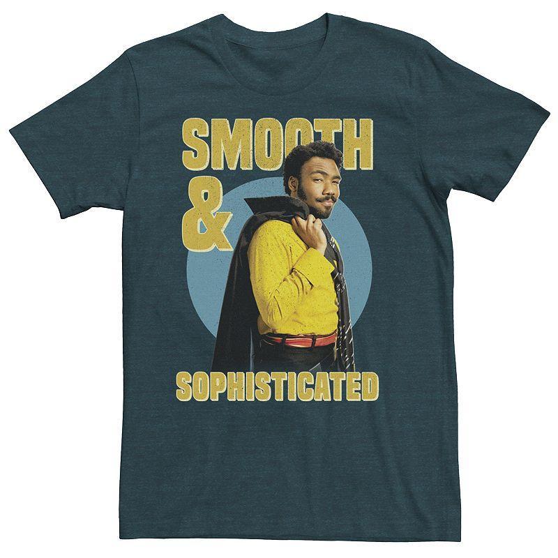 Mens Star Wars Han Solo Smooth Lando Tee Blue Product Image