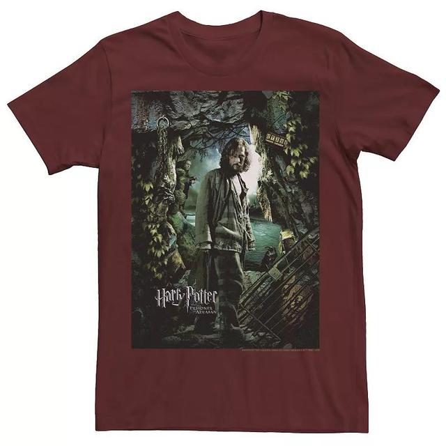 Mens Harry Potter Prisoner Of Azkaban Sirius Black Portrait Graphic Tee Red Product Image