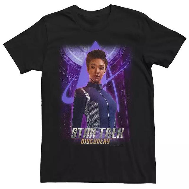 Mens Star Trek Discovery Michael Tee Black Product Image