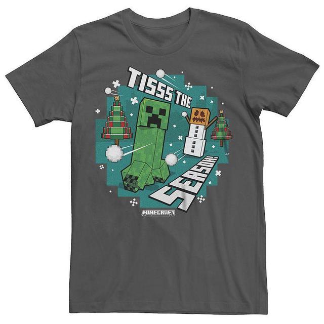 Mens Minecraft Tisss The Season Graphic Tee Grey Product Image