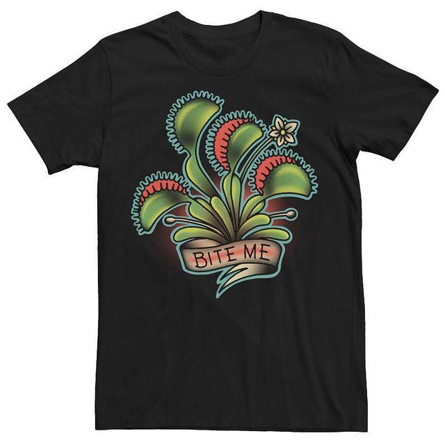 Mens Carnivore Flower Bite Me Tee Black Product Image